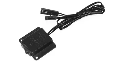 Obrázek produktu pro Kolébkový spínač 12/24 V 36/72 W černý L&S
