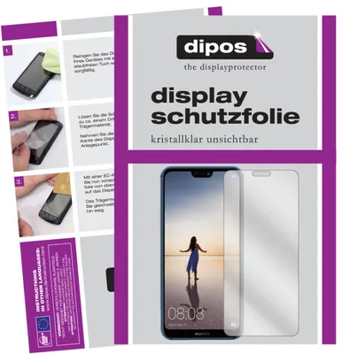 Produktbild von 2x Schutzfolie für Huawei P20 Lite klar Displayschutzfolie Folie Display Schutz