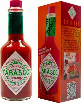 Produktbild von Food-United Original Tabasco Pepper Sauce Soße 1 Glasflasche 350ml