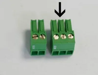 Immagine prodotto di 9155917 - Morsettiera di ricambio 2N® IP Verso e Solo a 3 poli - 1 pezzo