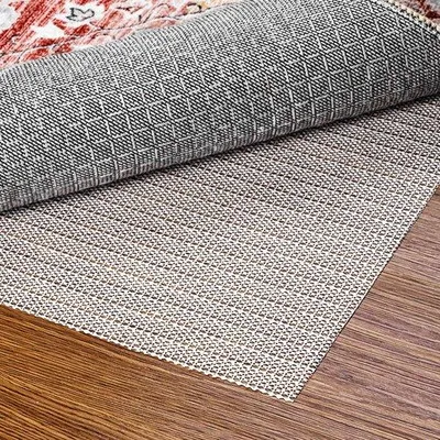 Obrázek produktu pro Uniqoos® Protiskluzová podložka z PVC – protiskluzová podložka pod koberce a na hladké podlahy, lze ji stříhat, je voděodolná a opakovaně použitelná