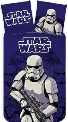 Productafbeelding van Star wars Peuterdekbedovertrek Stormtrooper - 100 x 135 cm - Katoen