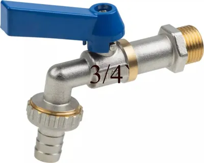 Produktbild von Schütte Kugelhahn für den Garten Auslaufhahn Wasserhahn Auslaufventil 3/4"