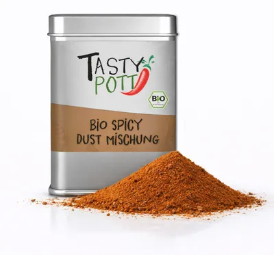 Produktbild von Tasty Pott BBQ Spicy Dust Gewürzmischung - 100g Dose