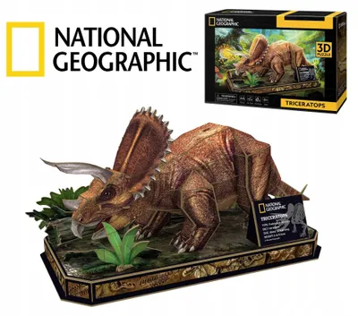 Image de National Geographic Puzzle 3D Triceratops 44 pièces Enfant