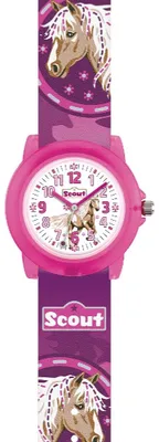 Produktbild von Scout Mädchen Armbanduhr Crystal 164000014 Pferd