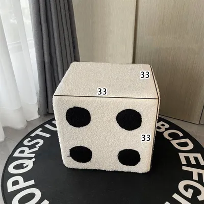 Produktbild von 360Home Hocker Cartoon Eingangsbereich Schlafzimmer Hocker Weiß groß