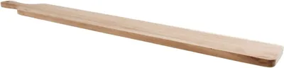 Productafbeelding van Serveerschaal Hout - Aperitiefplank - Borrelhapjes Presenteren - Met Handvat - 100 x 125 cm - Bruin