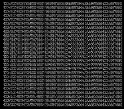 Immagine prodotto di Adesivi autoadesivi per numeri civici, 5 mm, nero lucido