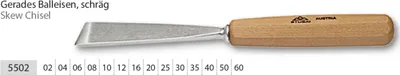 Image de STUBAI Ciseau à bois long poli forme 2 10 mm