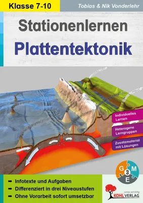 Produktbild von Stationenlernen Plattentektonik