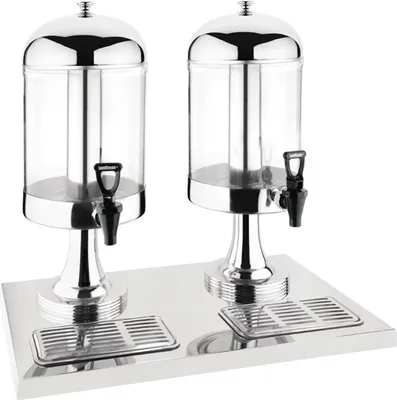 Immagine prodotto di Distributore di bevande Olympia da 13 litri – distributore di succhi dal design retrò con inserto per il ghiaccio