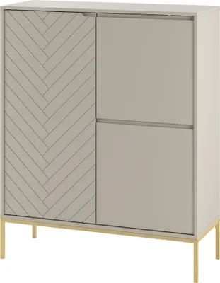 Produktbild von Buffet Daria mit 3 Türen, Kaschmir, 102cm