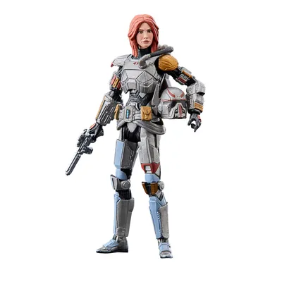 Image de Hasbro F5558 Disney Star Wars Expanded Universe Shae Vizla, Actionfigur en uniforme, Helm, 2 Waffen, 2 Flammen, Star Wars the Vintage Collection