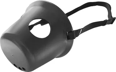 Produktbild von Hispano Hipica Plastikmaulkorb Silber Silber One Size