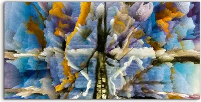 Produktbild von Coloray Canvas 140x70  Wandbild Leinwand Bilder Foto Bild Mysteriöse Mystik abstrakte