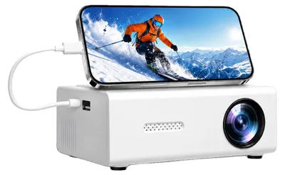 Obrázek produktu pro Mini přenosný projektor, 1400 lumenů, Projektor1
