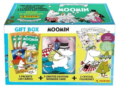 Zdjęcie produktu dla Panini Muminki gift box - Panini Karty