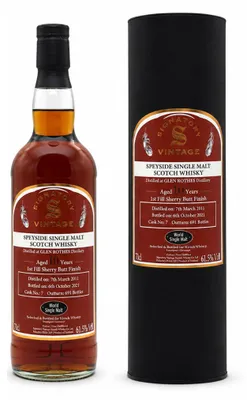 Produktbild von Signatory Vintage GlenRothes Speyside Single Malt Scotch Whisky 10 Yo 61,5% 0,7l