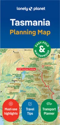 Immagine prodotto di Lonely Planet Tasmania Planning Map