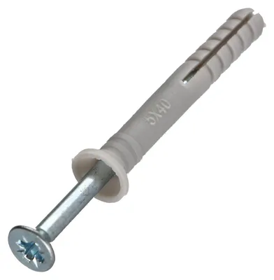 Produktbild von Schlagdübel Senkkopfschraube 5x40 + Schraube 3,5 x 45