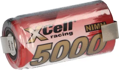 Produktbild von XCell SUB-C Akku Zelle 5000mAh 1,2V NIMH Hochleistungszelle mit Z Lötfahne