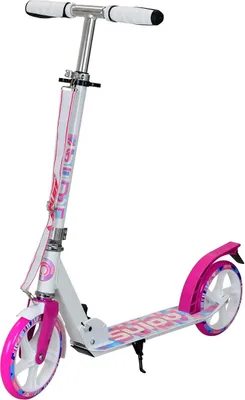 Produktbild von Faltbarer Alu-Roller Sulov Retro, Weiß-Rosa, 200Mm,