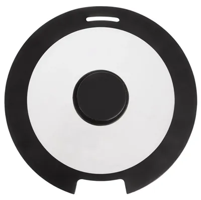 Immagine prodotto di Coperchio in vetro con bordo in silicone, 27 cm