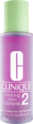 Produktbild von Clinique Clarifying Lotion 2, Gesichtslotion, Frauen, 200 ml, Mischhaut, trockene Haut, ölige Haut, Sehr trockene Haut, Feuchtigkeitsspendend, Glättend, Flasche