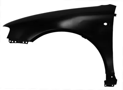 Produktbild von BLU Kotflügel Passend für Audi A3 8L Lift LY9B Links Schwarz BrillantSchwarz | 2000-2003 | Vorderseite Vorne | Lackiert | Einbaufertig