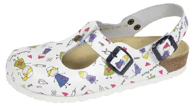 Productafbeelding van Wörishofer Weeger-sandalen met hielbandjes, wit, maat 40