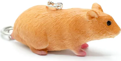 Produktbild von Hamster Schlüsselanhänger Miniblings Anhänger Schlüsselring Haustier Goldhamster