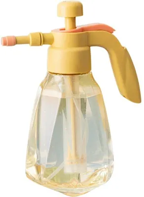 Image de Pulvérisateur de jardin à haute pression avec réservoir de 1,5 litre, pour arroser les fleurs d'intérieur, pulvérisateur simple avec tête de pulvérisation.