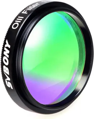 Produktbild von Svbony SV115 Teleskop Filter 1.25" O-III Filter 18nm Filter Okular Lichtverschmutzungs Filter für Teleskope (1.25inch), UV-Filter, Mond Filter