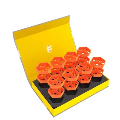 Produktbild von Feldherr Magnetbox gelb für Token und kleinteiliges Spielmaterial