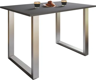 Obrázek produktu pro Prémiový dřevěný jídelní stůl Kuchyňský stůl Xona U 110x50