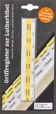 Produktbild von Griffregister für die Lutherbibel