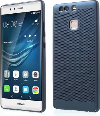 Produktbild von Handy Hülle für Huawei P8 Lite 2017 Schutzhülle Case Tasche Cover Etui Blau