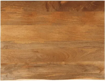 Produktbild von Tischplatte mit Baumkante 110 x 80 x 2,5 cm aus Massivholz