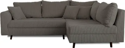 Produktbild von Best Mobilier Rune, Ecksofa, Grau, 4 Sitz(e), Rune, Samt, Holz