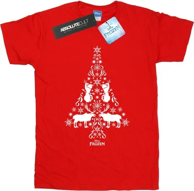 Produktbild von Disney - "Frozen" T-Shirt für Damen BI24687 (XXL) (Rot)