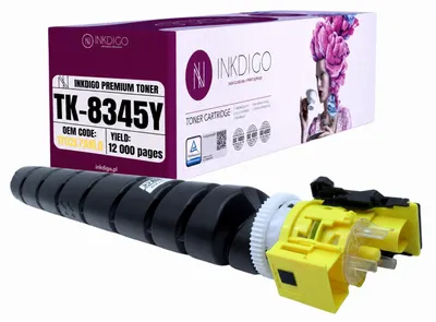Produktbild von Inkdigo Toner TK8345Y für Kyocera TASKalfa 2552ci, 2553ci – Gelb, 12000 Seiten,, KI-generiertes Bild