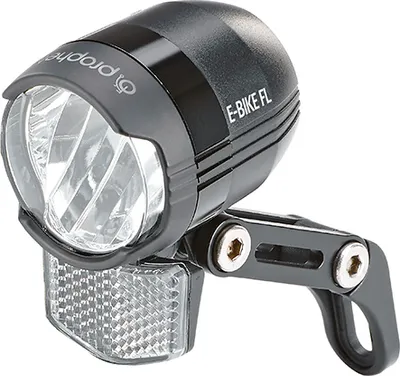 Produktbild von Prophete E-Bike Scheinwerfer 100 LUX/60 Lux mit OSRAM LEDs | Fernlicht und Abblendlicht | Integrierter Reflektor