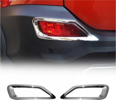 Zdjęcie produktu dla Obramowanie świateł przeciwmgielnych do Toyota RAV4 2013-2018 Chrome ABS Silver 2x
