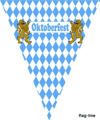 Produktbild von Flag garland 5m 10 flags