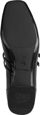 Produktbild von Tamaris Damen Riemchenpumps mit Karree Form und kleinem Blockabsatz 1-22318-43, Größe:41 EU, Farbe:Schwarz