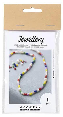 Immagine prodotto di Creativ Company CC Mini Hobby Set Gioielli Collane di perle d'acqua dolce