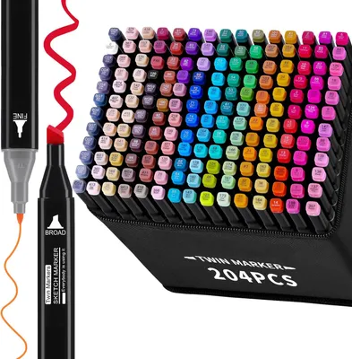 Acrylmarker Set 12 Stück - Metallic Stifte Für Stein & Glas