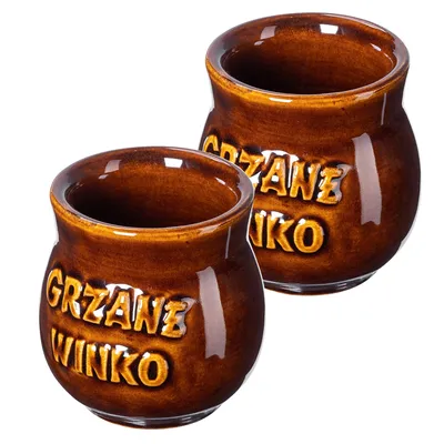 Zdjęcie produktu dla KADAX Kubki Do Grzańca Grzanego Wina 250ml 2szt