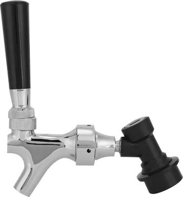 Zdjęcie produktu dla G5/8 NonAjustable Homebrew Beer Keg Tap Beer Draft Faucet Kit Brewing Accessory for Home Bar Pub